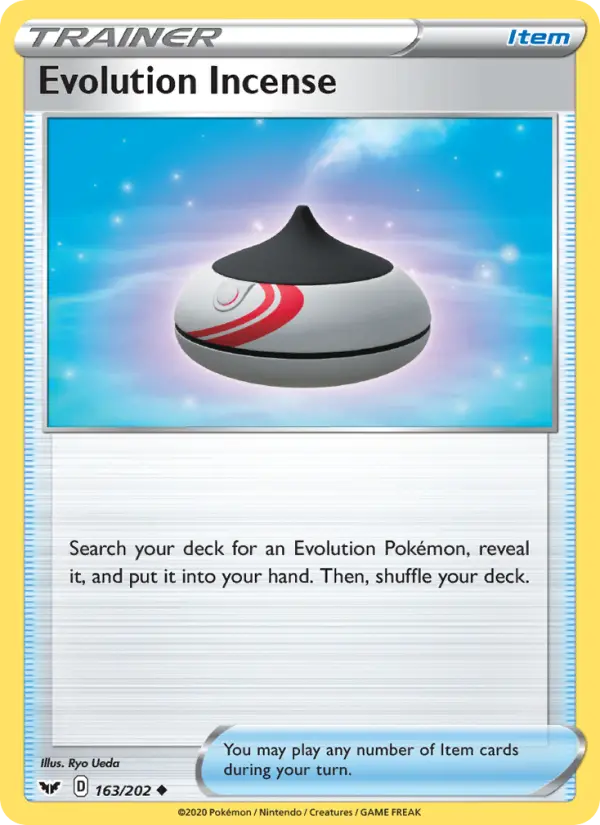 Evolution Incense #163 — Sword & Shield