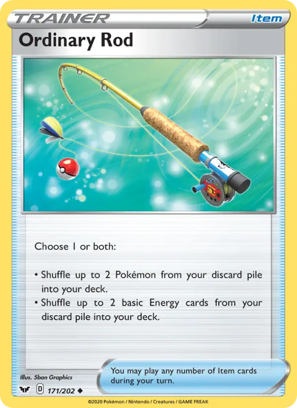 Ordinary Rod #171 — Sword & Shield