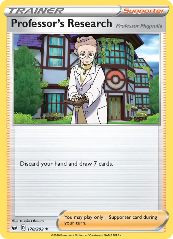 Professor's Research (Professor Magnolia) #178 — Sword & Shield