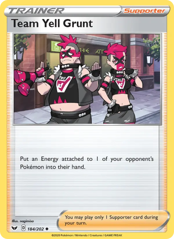 Team Yell Grunt #184 — Sword & Shield
