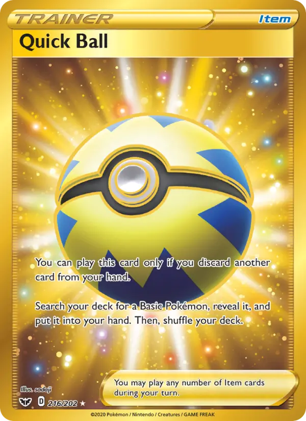 Quick Ball #216 — Sword & Shield