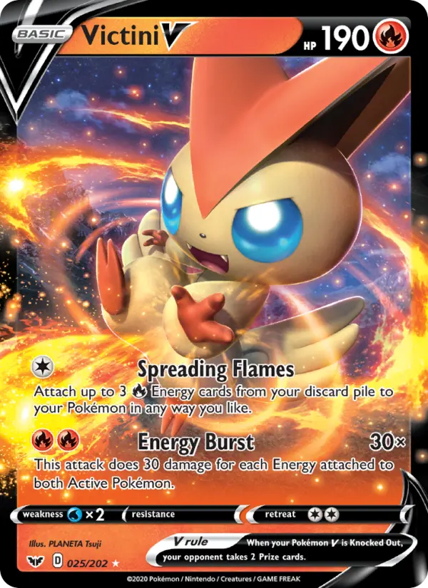 Victini V #25 — Sword & Shield