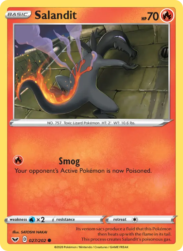 Salandit #27 — Sword & Shield