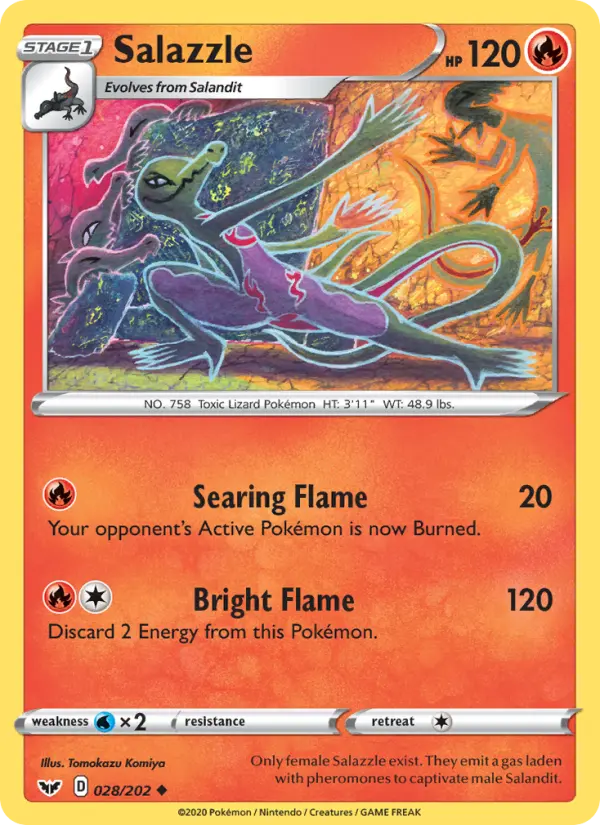 Salazzle #28 — Sword & Shield