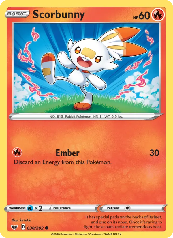 Scorbunny #30 — Sword & Shield