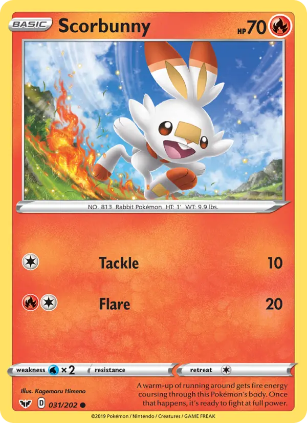 Scorbunny #31 — Sword & Shield