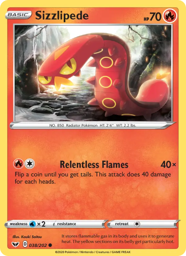Sizzlipede #38 — Sword & Shield