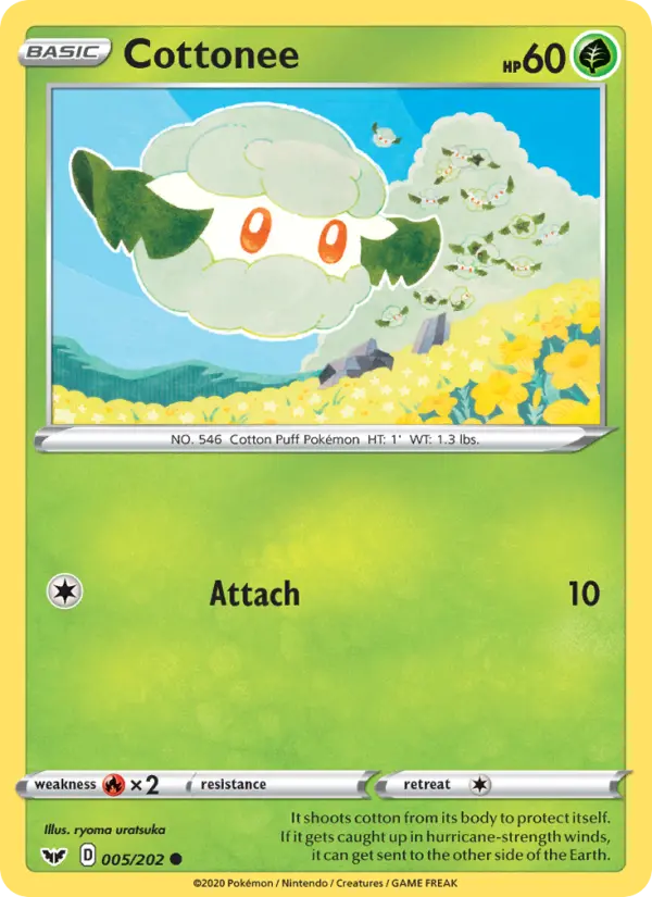 Cottonee #5 — Sword & Shield