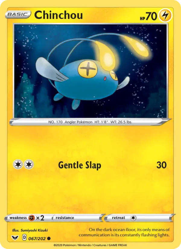 Chinchou #67 — Sword & Shield
