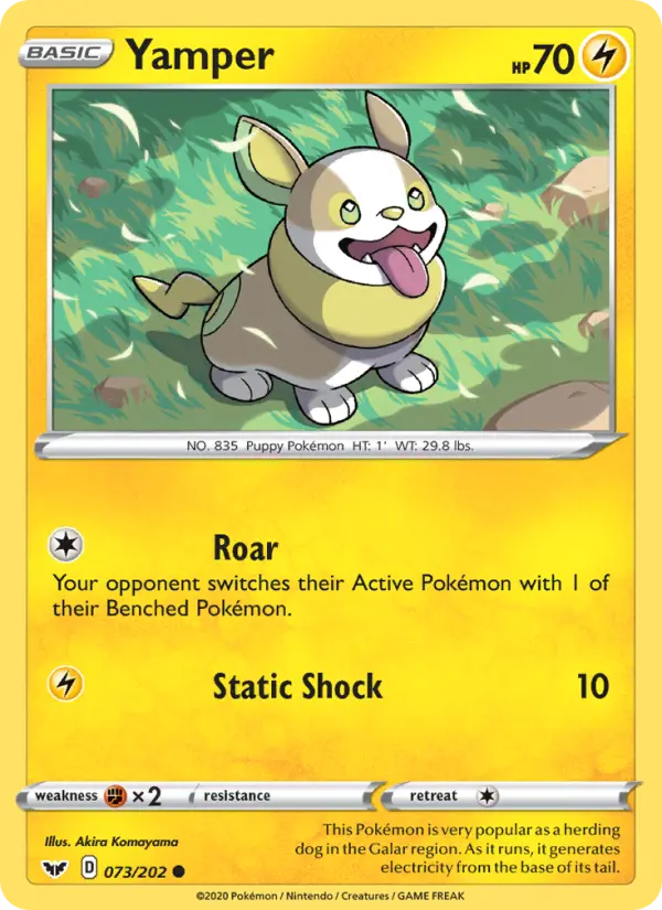 Yamper #73 — Sword & Shield