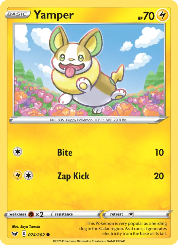 Yamper #74 — Sword & Shield