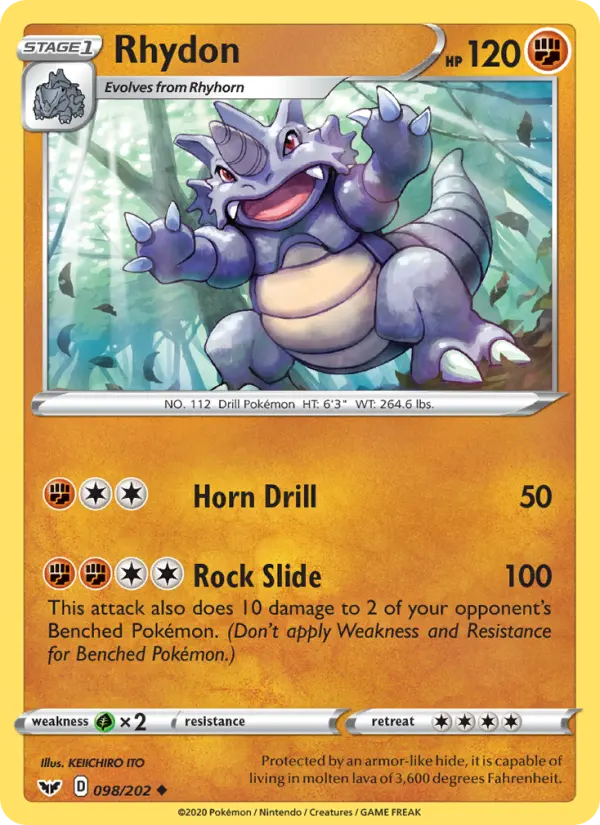 Rhydon #98 — Sword & Shield