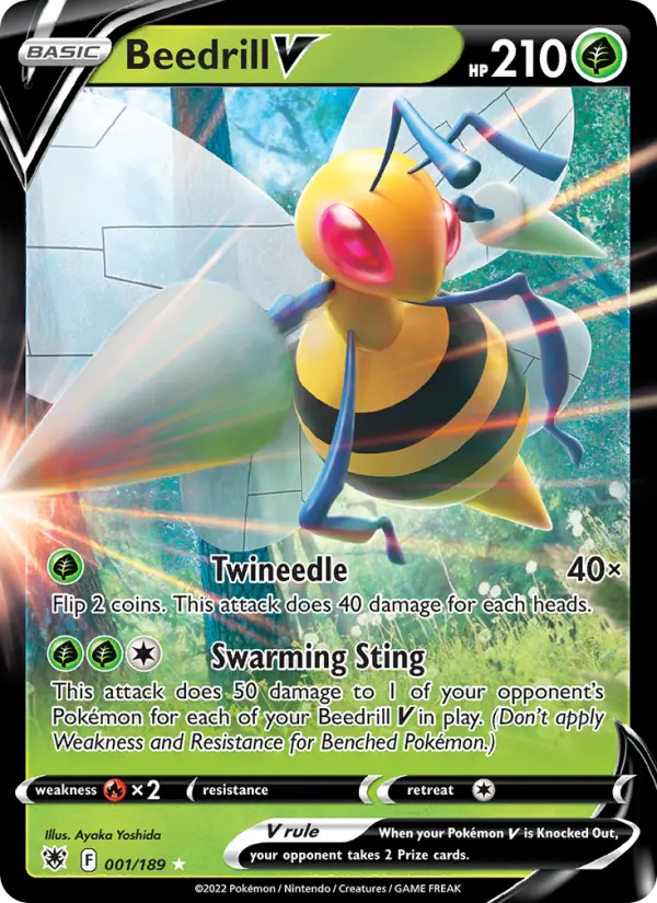 Beedrill V #001 — Astral Radiance