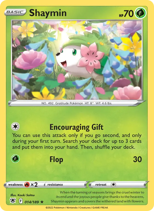 Shaymin #014 — Astral Radiance