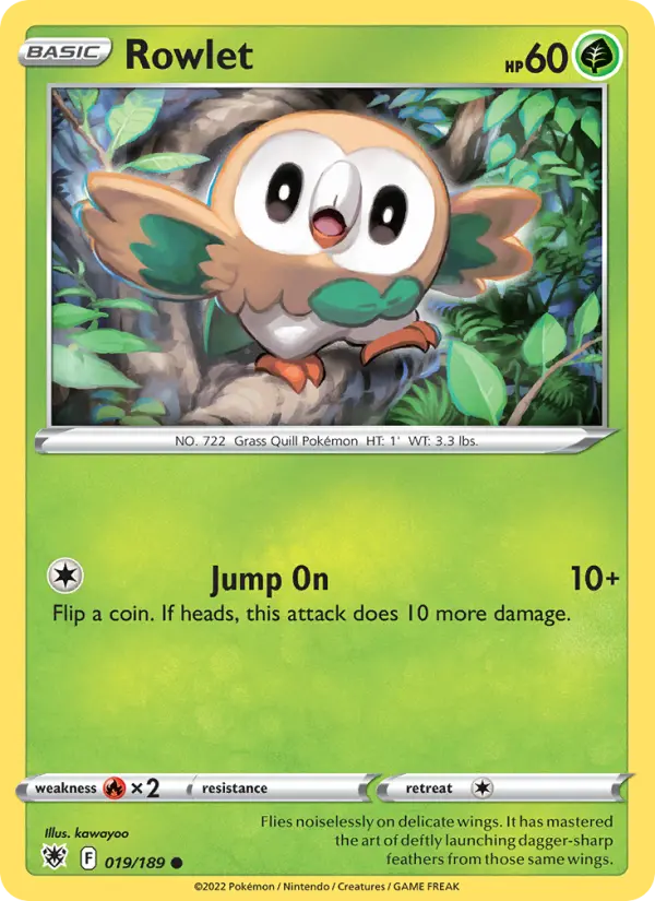 Rowlet #019 — Astral Radiance