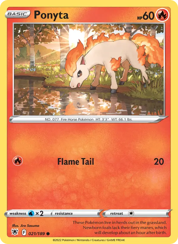 Ponyta #021 — Astral Radiance