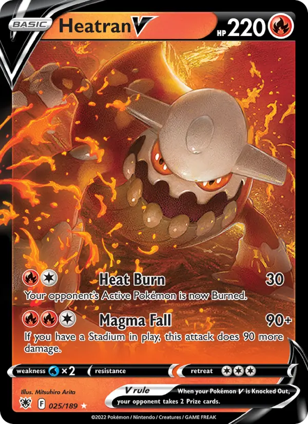 Heatran V #025 — Astral Radiance