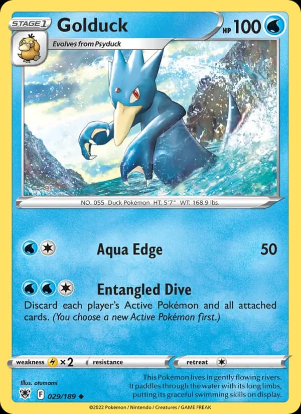 Golduck #029 — Astral Radiance
