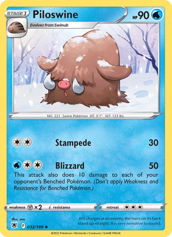 Piloswine #032 — Astral Radiance