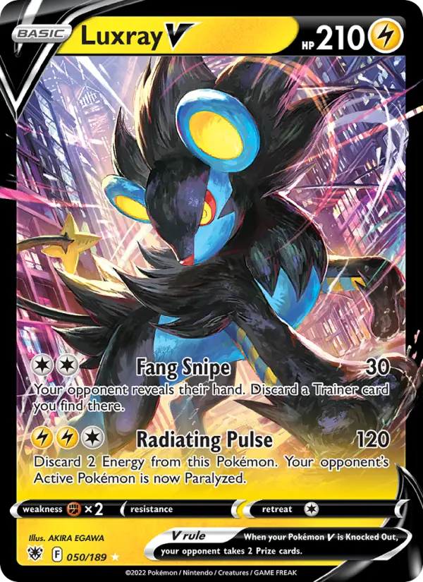 Luxray V #050 — Astral Radiance