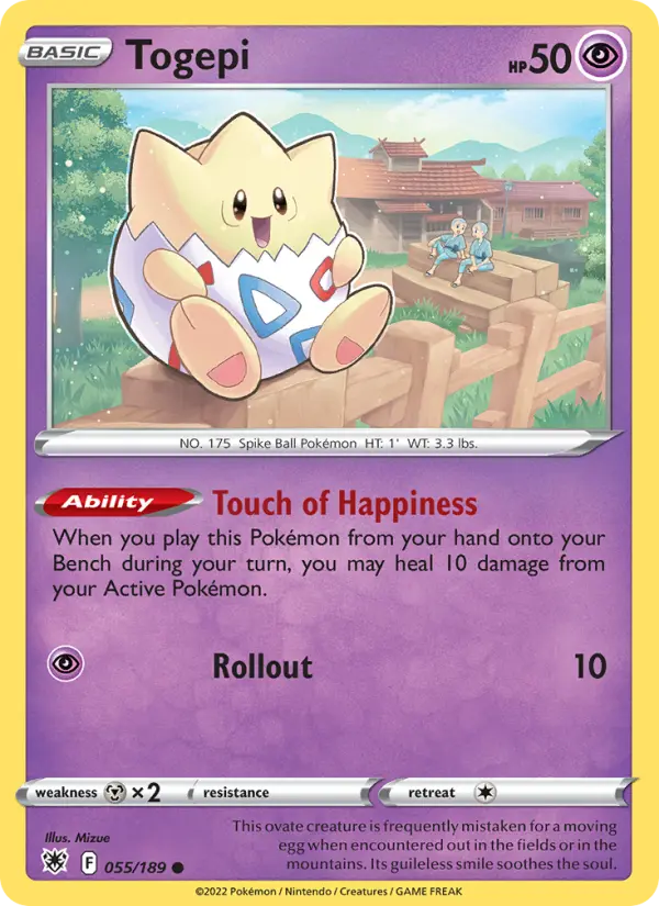 Togepi #055 — Astral Radiance