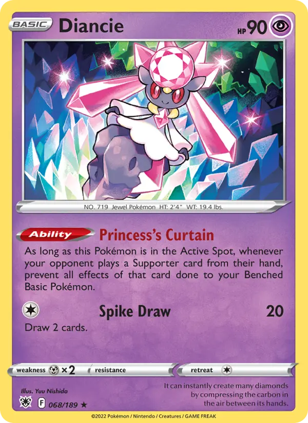 Diancie #068 — Astral Radiance