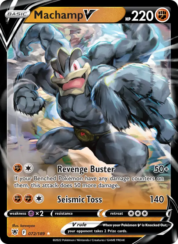 Machamp V #072 — Astral Radiance