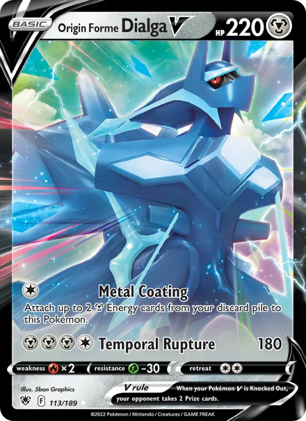 Origin Forme Dialga V #113 — Astral Radiance