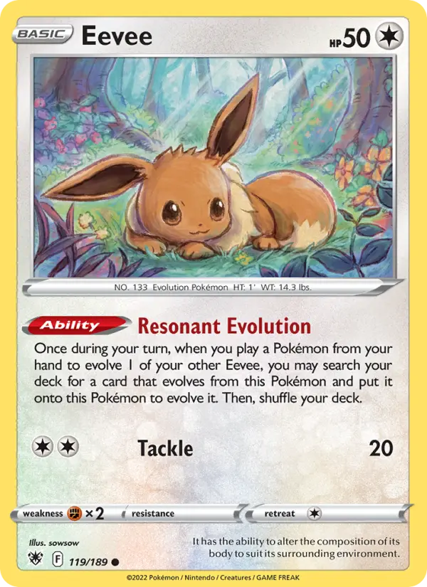 Eevee #119 — Astral Radiance