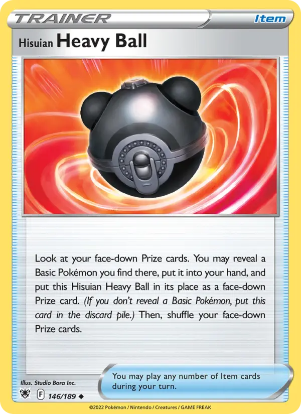 Hisuian Heavy Ball #146 — Astral Radiance
