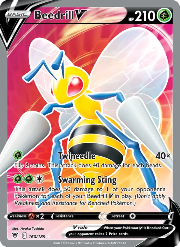 Beedrill V #160 — Astral Radiance