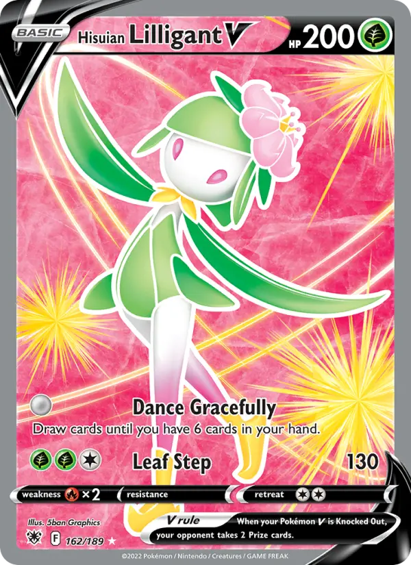 Hisuian Lilligant V #162 — Astral Radiance