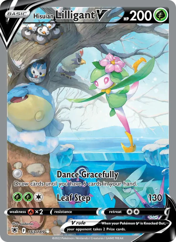 Hisuian Lilligant V #163 — Astral Radiance