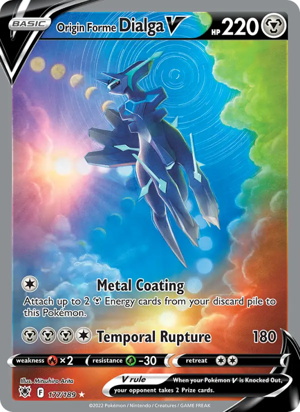 Origin Forme Dialga V #177 — Astral Radiance