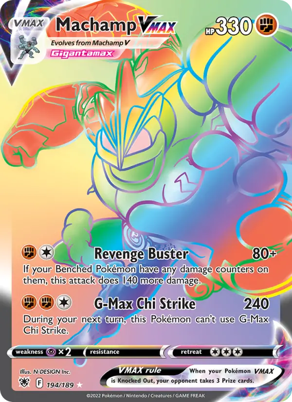 Machamp VMAX #194 — Astral Radiance