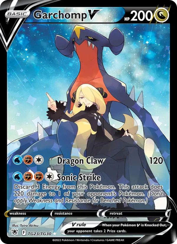 Garchomp V #TG23 — Astral Radiance
