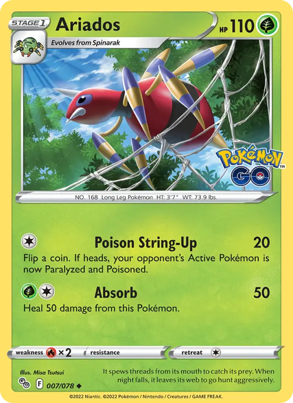 Ariados #007 — Pokémon GO