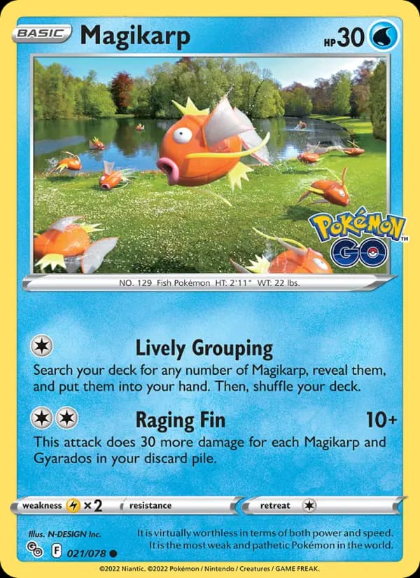 Magikarp #021 — Pokémon GO
