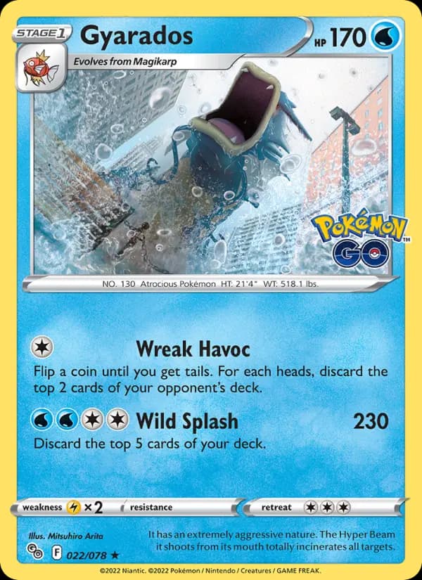 Gyarados #022 — Pokémon GO