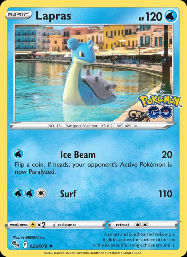 Lapras #023 — Pokémon GO