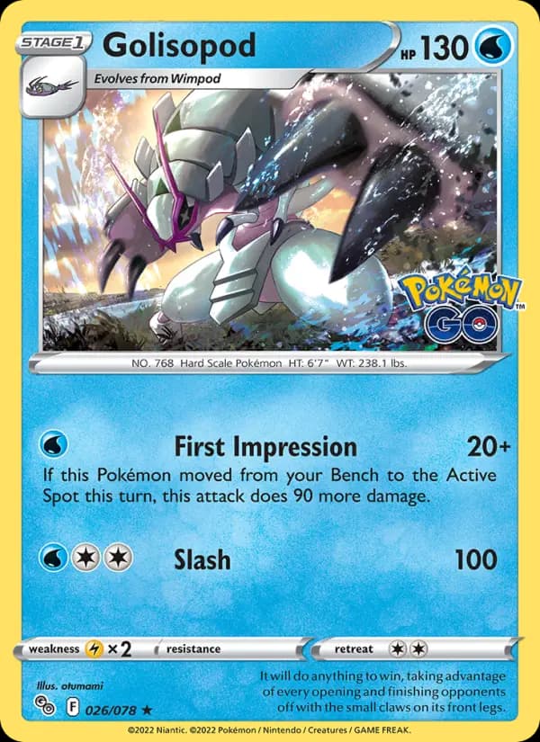 Golisopod #026 — Pokémon GO