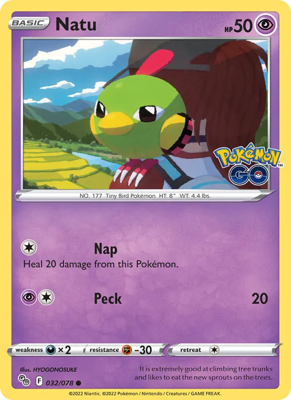 Natu #032 — Pokémon GO