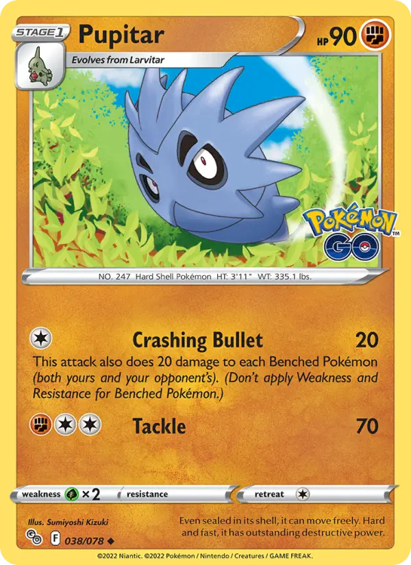 Pupitar #038 — Pokémon GO