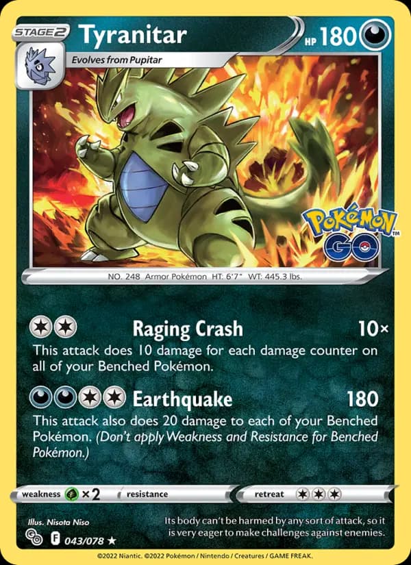 Tyranitar #043 — Pokémon GO