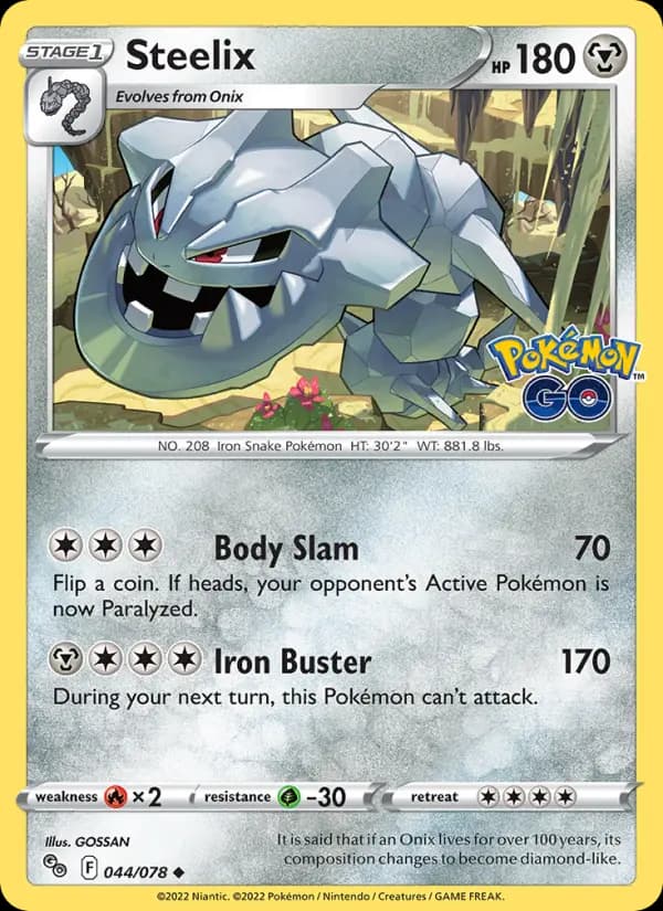 Steelix #044 — Pokémon GO