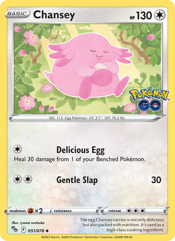 Chansey #051 — Pokémon GO