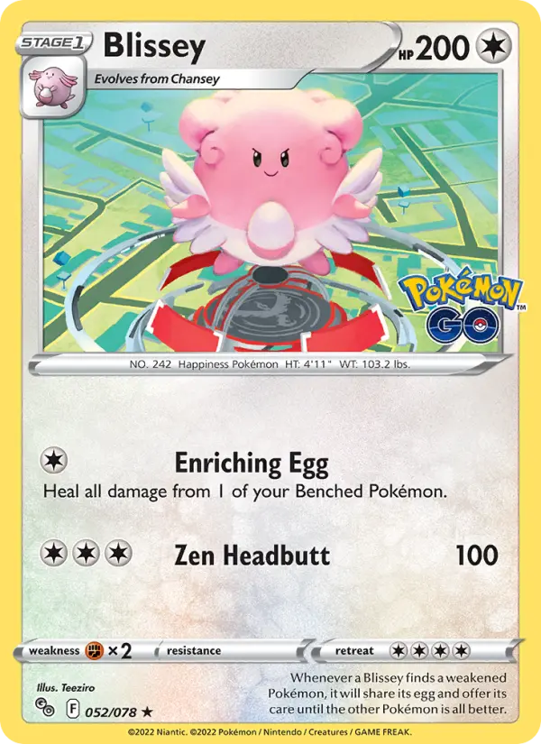 Blissey #052 — Pokémon GO