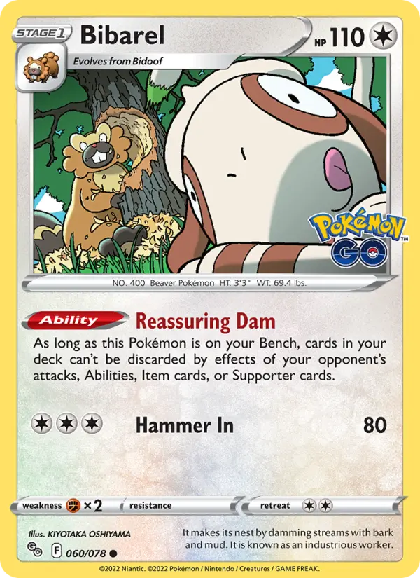 Bibarel #060 — Pokémon GO
