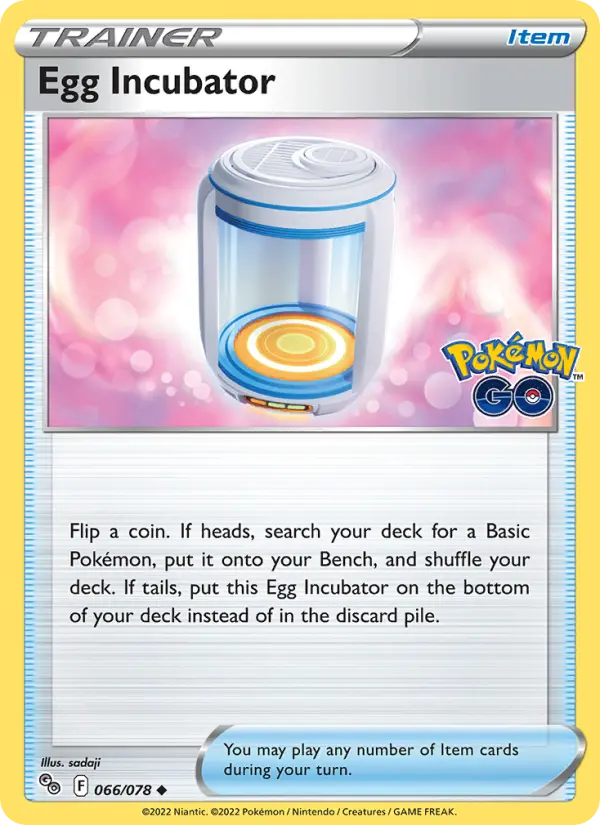 Egg Incubator #066 — Pokémon GO