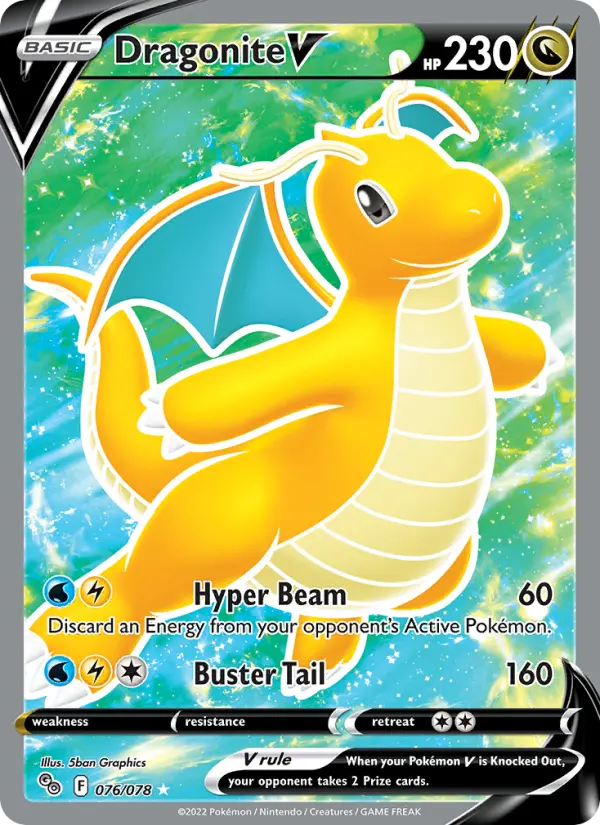Dragonite V #076 — Pokémon GO